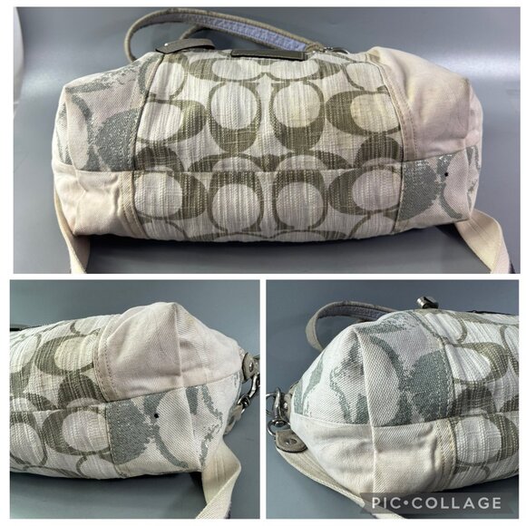 Authentic COACH # 16732 Poppy Patchwork Rocker Tote Satchel /Shoulder Bag - Picture 13 of 14